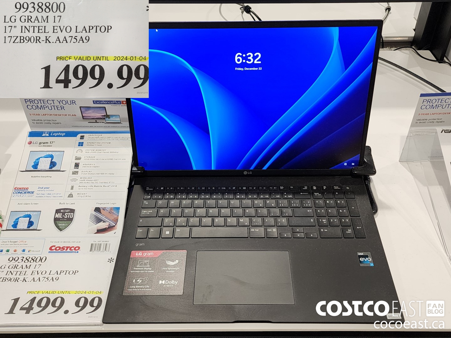 9938800 LG GRAM 17 17