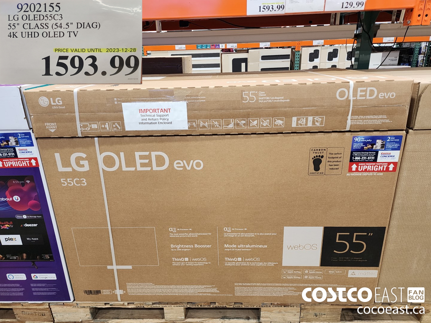 9202155 LG OLED55C3 55