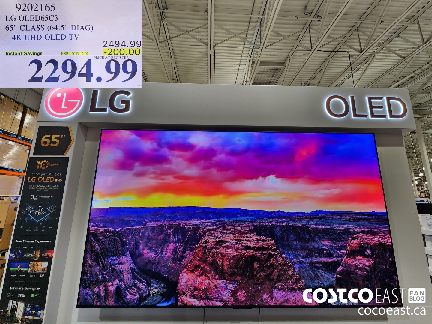 9202165 LG OLED65C3 65