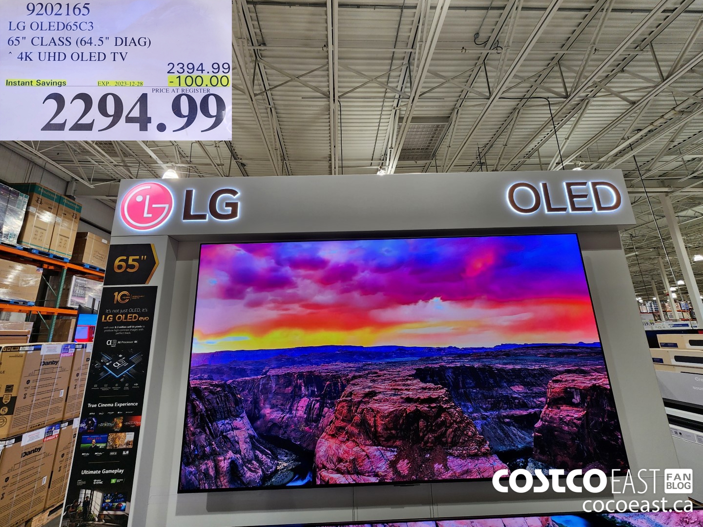 9202165 LG OLED65C3 65