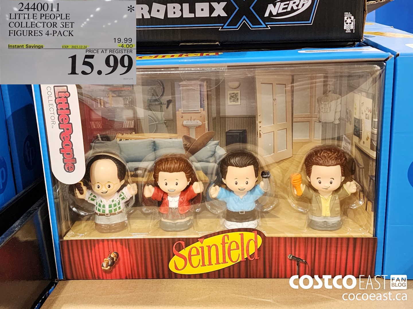 2440011 LITTLE PEOPLE COLLECTOR SET FIGURES 4-PACK ($4.00 INSTANT SAVINGS EXPIRES ON 2023-12-24) $15.99