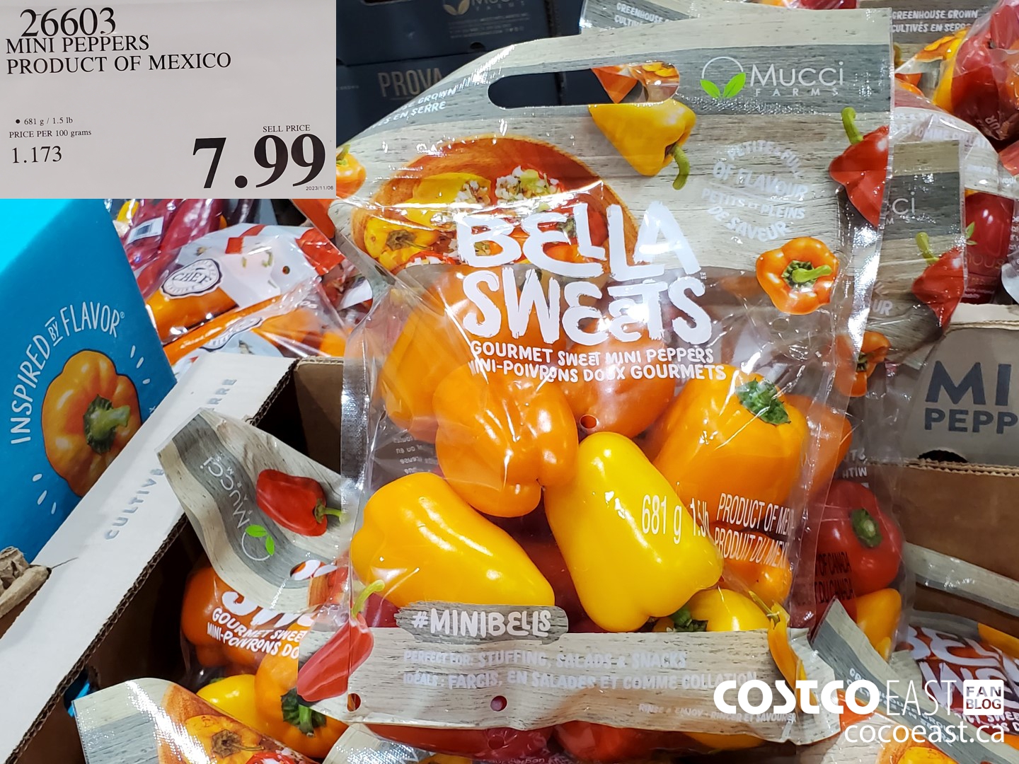 26603 MINI PEPPERS PRODUCT OF MEXICO $7.99