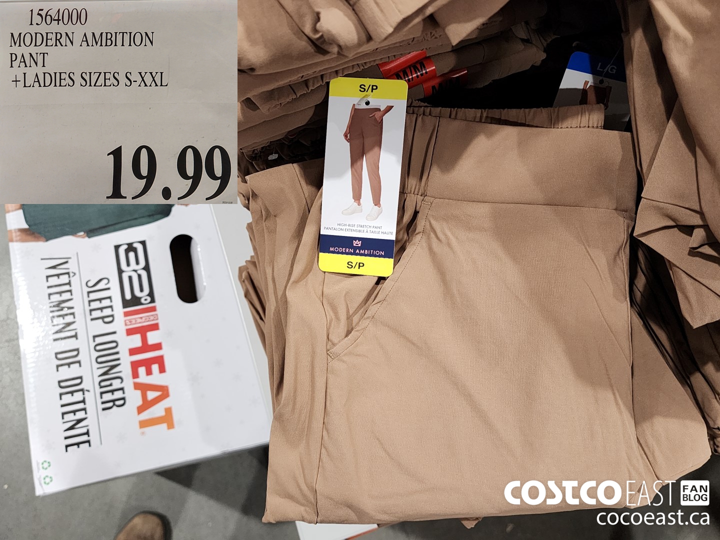 1564000 MODERN AMBITION PANT +LADIES SIZES S-XXL $19.99