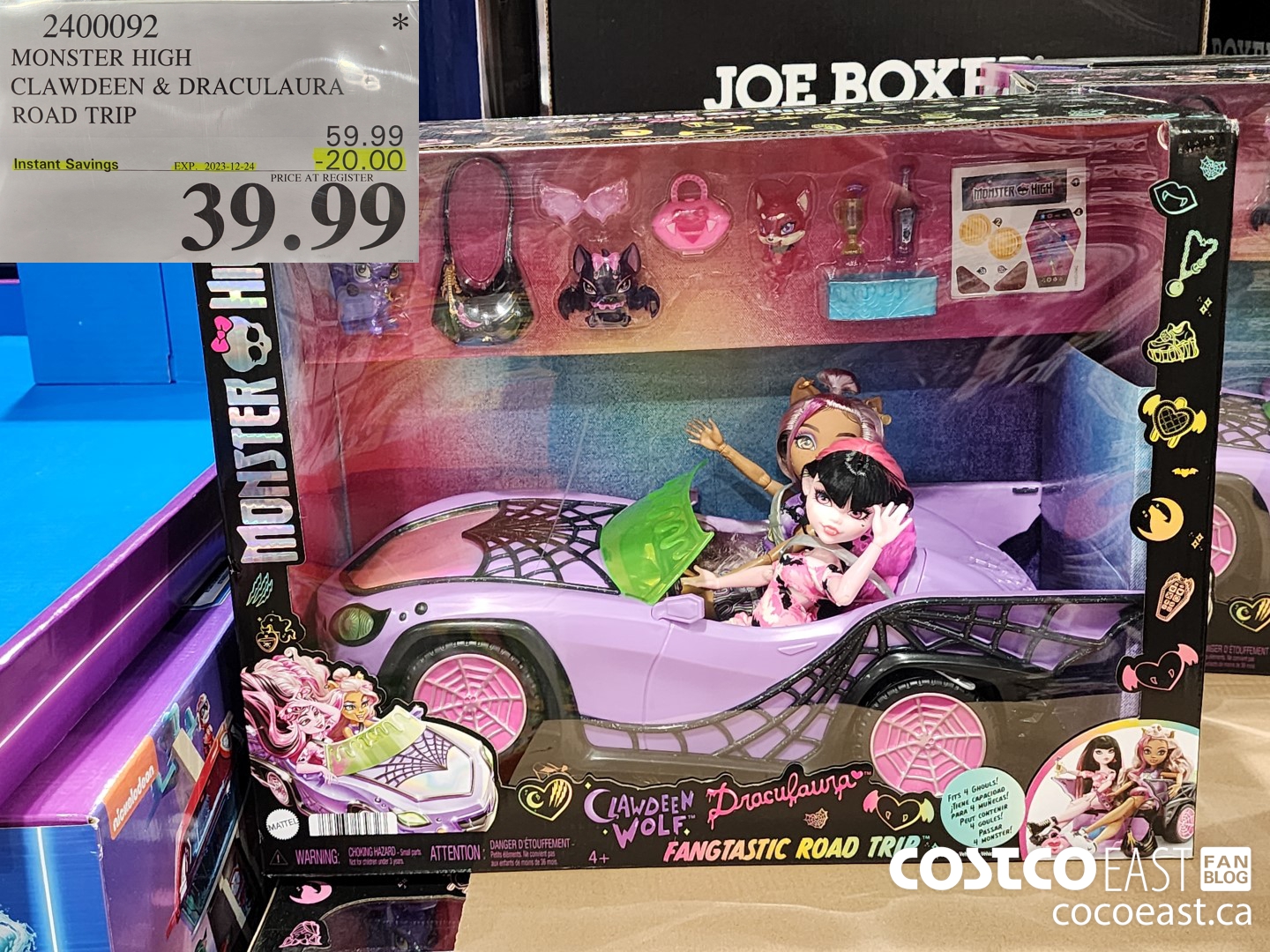 2400092 MONSTER HIGH CLAWDEEN & DRACULAURA ROAD TRIP ($20.00 INSTANT SAVINGS EXPIRES ON 2023-12-24) $39.99