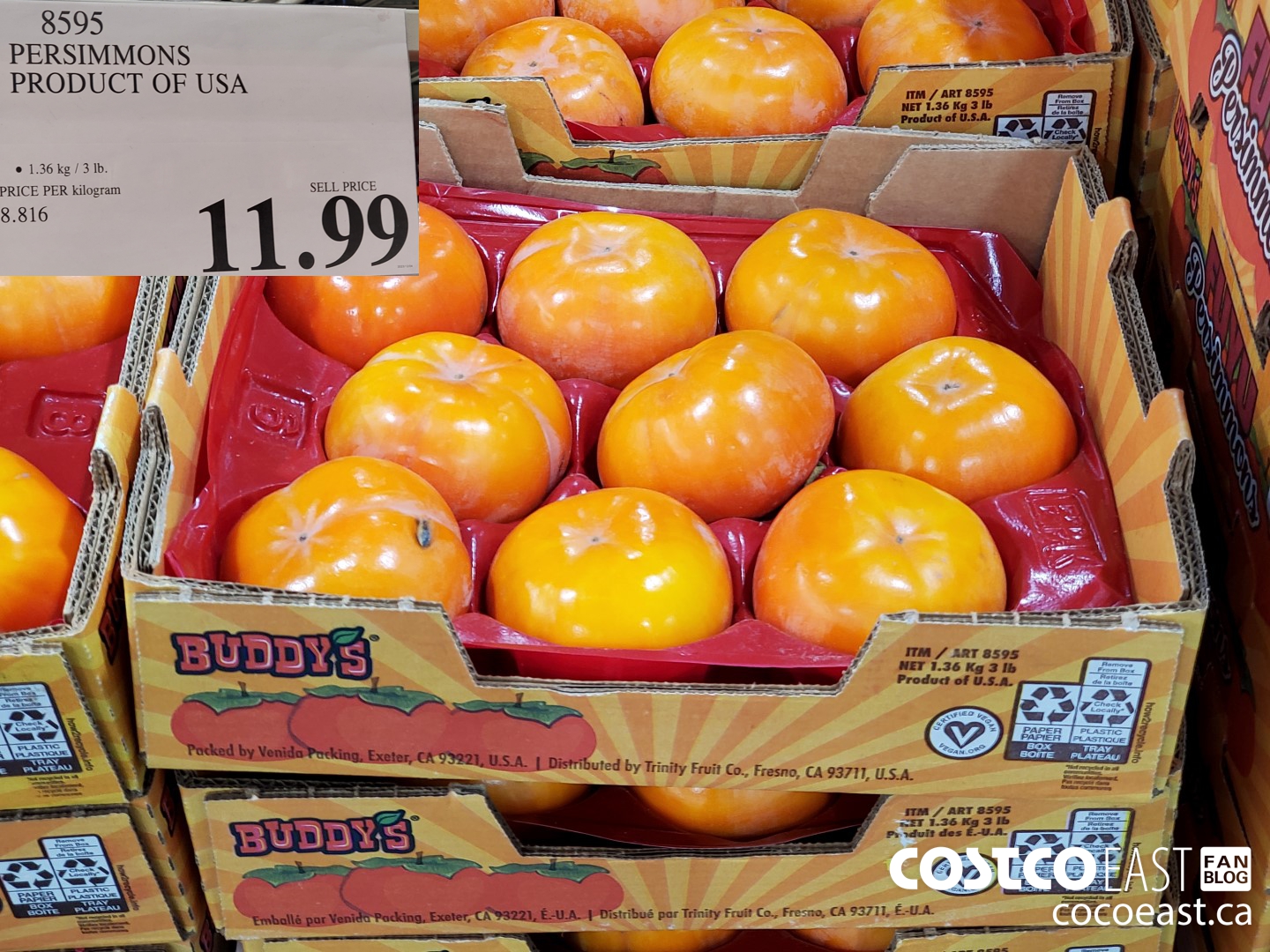8595 PERSIMMONS PRODUCT OF USA $11.99