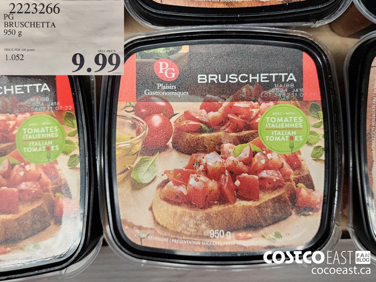 2223266 PG BRUSCHETTA 950 g $9.99