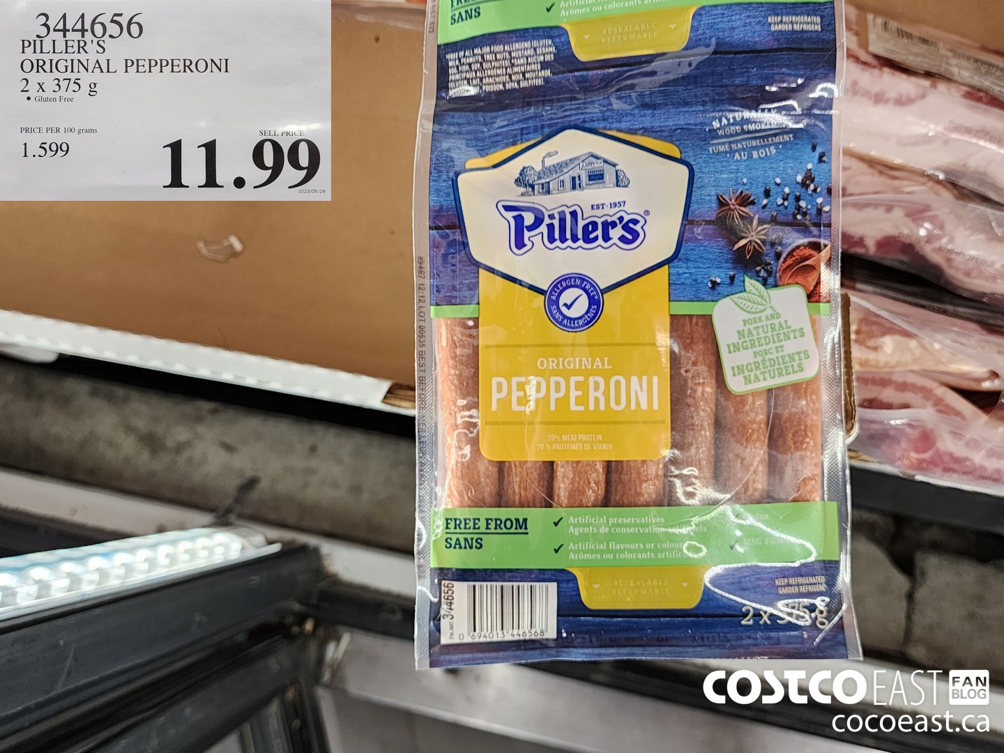344656 PILLER'S ORIGINAL PEPPERONI 2 x 375 g $11.99