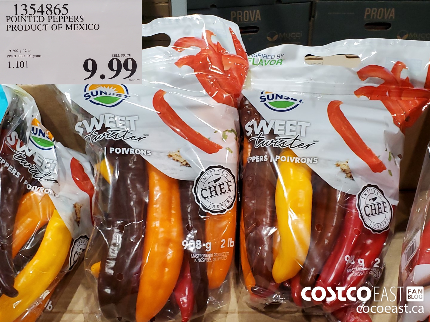 1354865 POINTED PEPPERS PRODUCT OF MEXICO $9.99