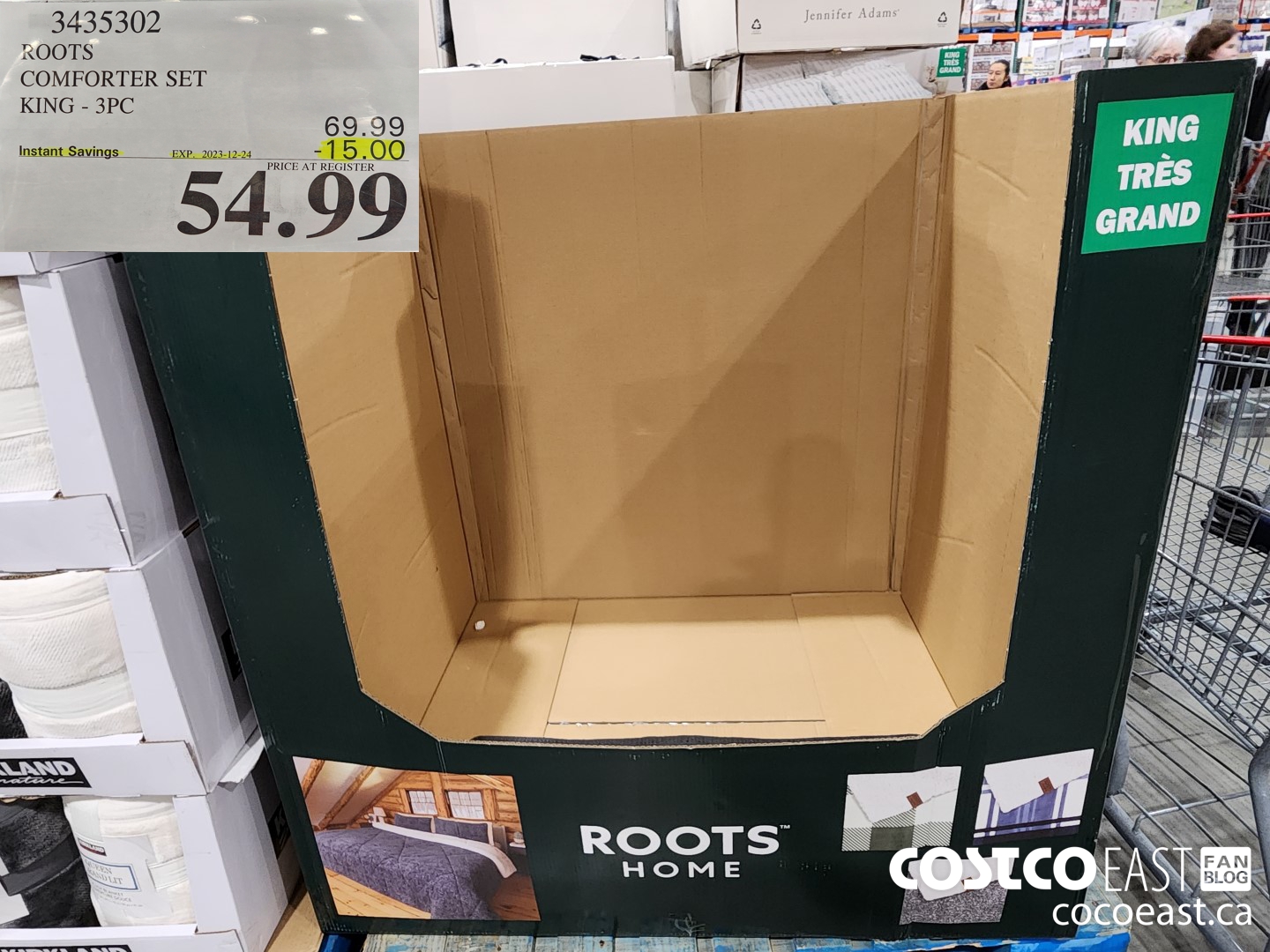 3435302 ROOTS COMFORTER SET KING - 3 PC ($15.00 INSTANT SAVINGS EXPIRES ON 2023-12-24) $54.99