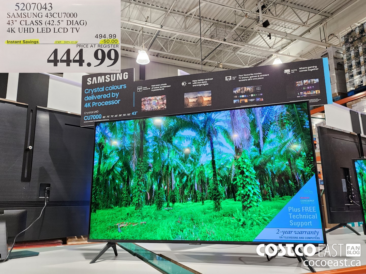 5207043 SAMSUNG 43CU7000 43