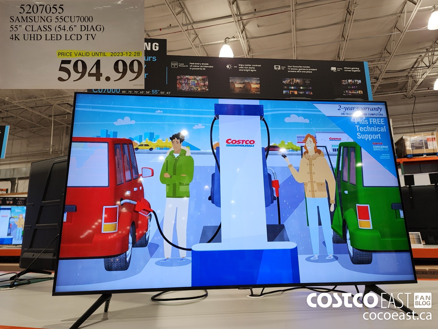 5207055 SAMSUNG 55CU7000 55