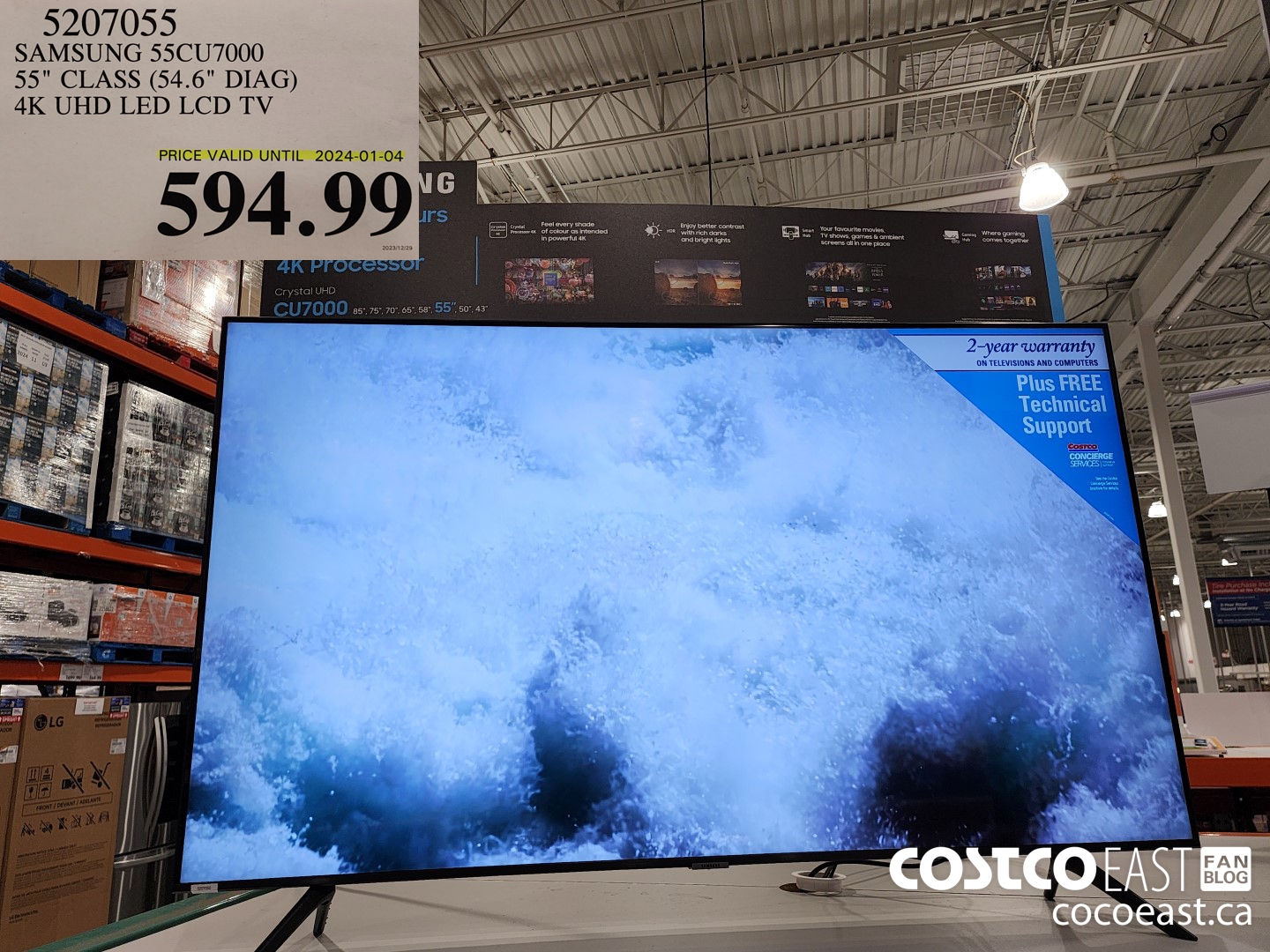 5207055 SAMSUNG 55CU7000 55