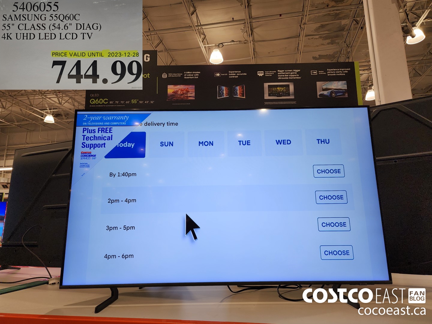 5406055 SAMSUNG 55Q60C 55