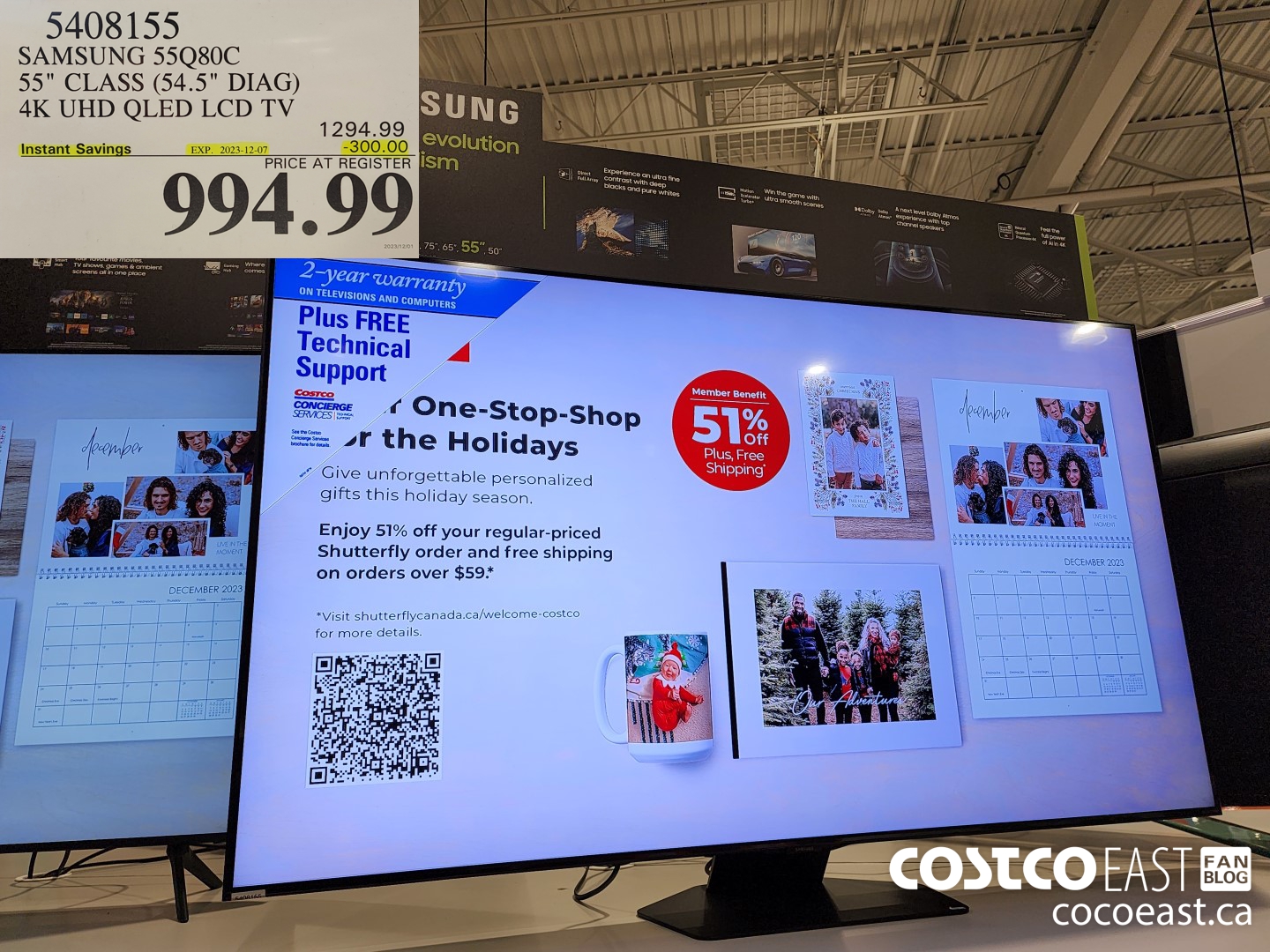 5408155 SAMSUNG 55Q80C 55