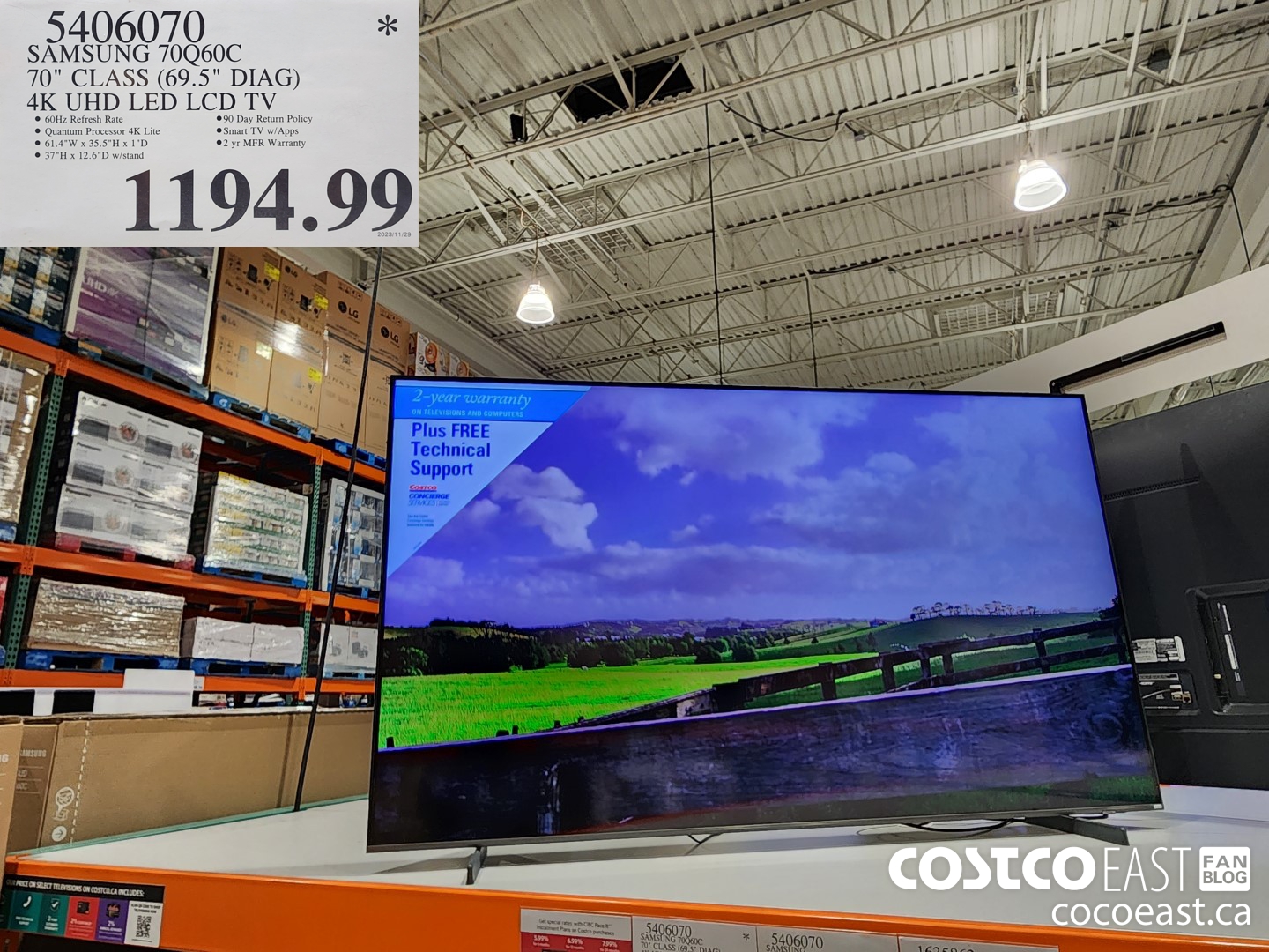 5406070 SAMSUNG 70Q60C 70