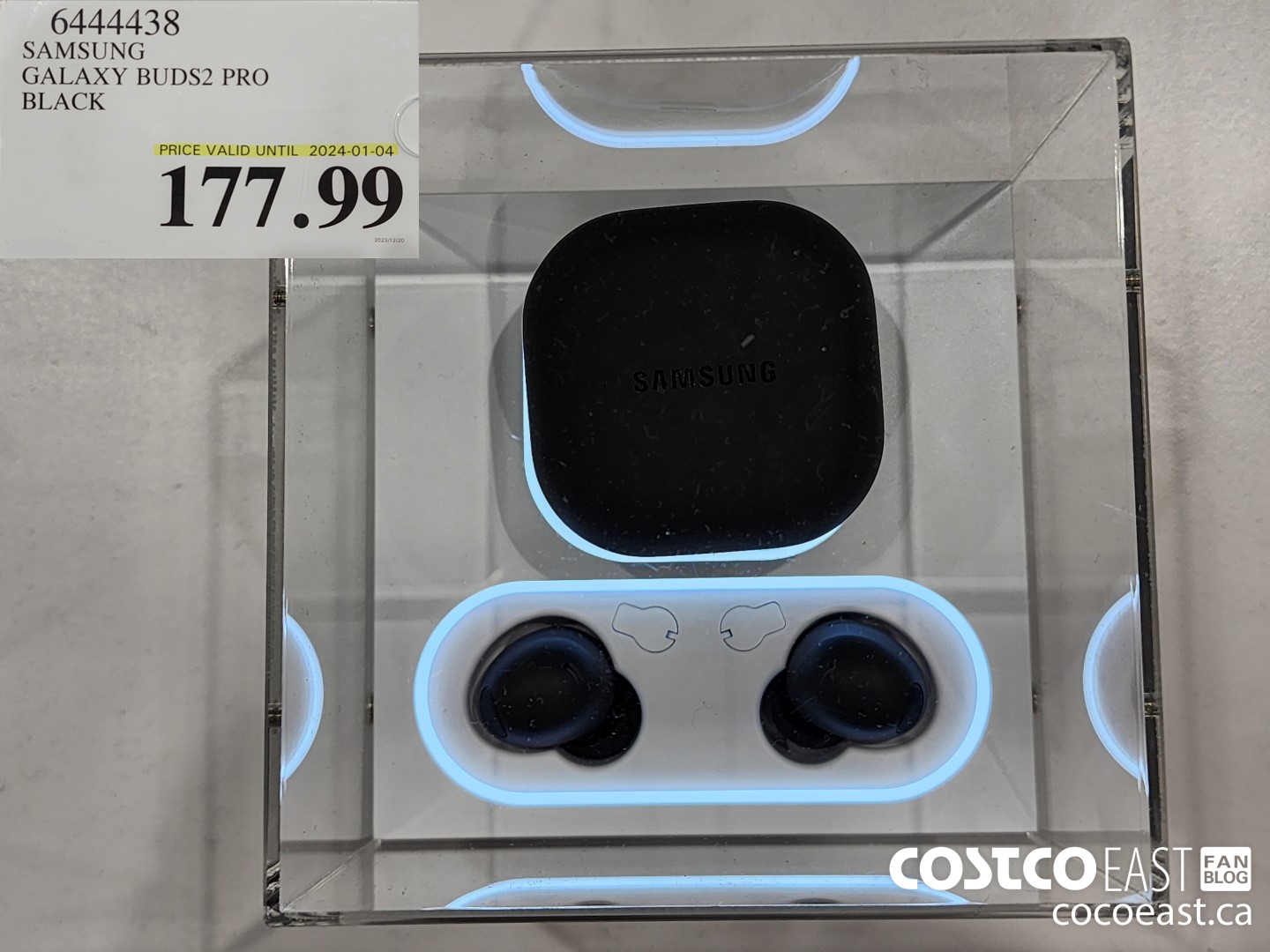 6444438 SAMSUNG GALAXY BUDS2 PRO BLACK $177.99