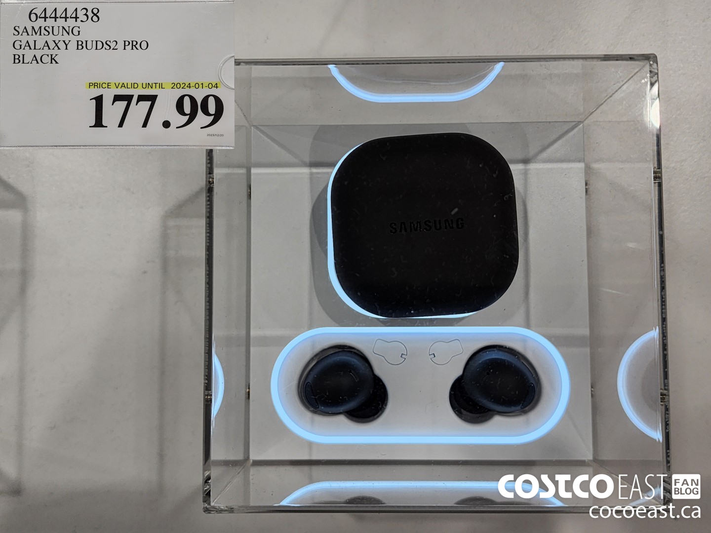 6444438 SAMSUNG GALAXY BUDS2 PRO BLACK $177.99