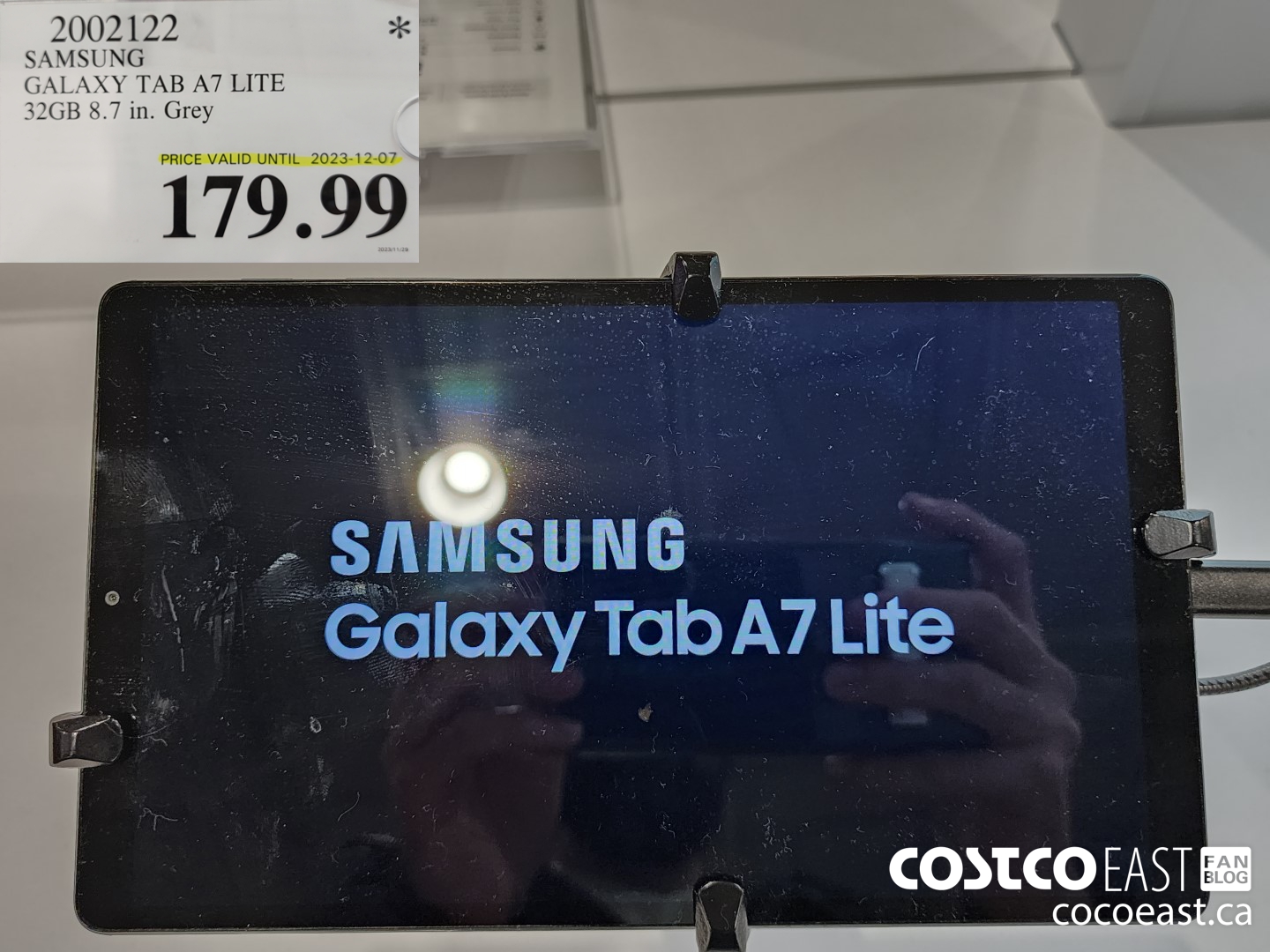 2002122 SAMSUNG GALAXY TAB A7 LITE 32 GB 8.7 IN. GREY $179.99