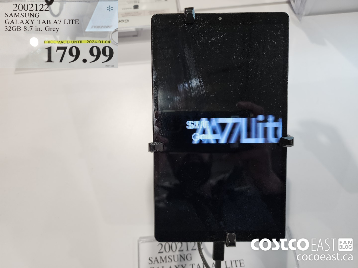 2002122 SAMSUNG GALAXY TAB A7 LITE 32 GB 8.7 IN. GREY $179.99