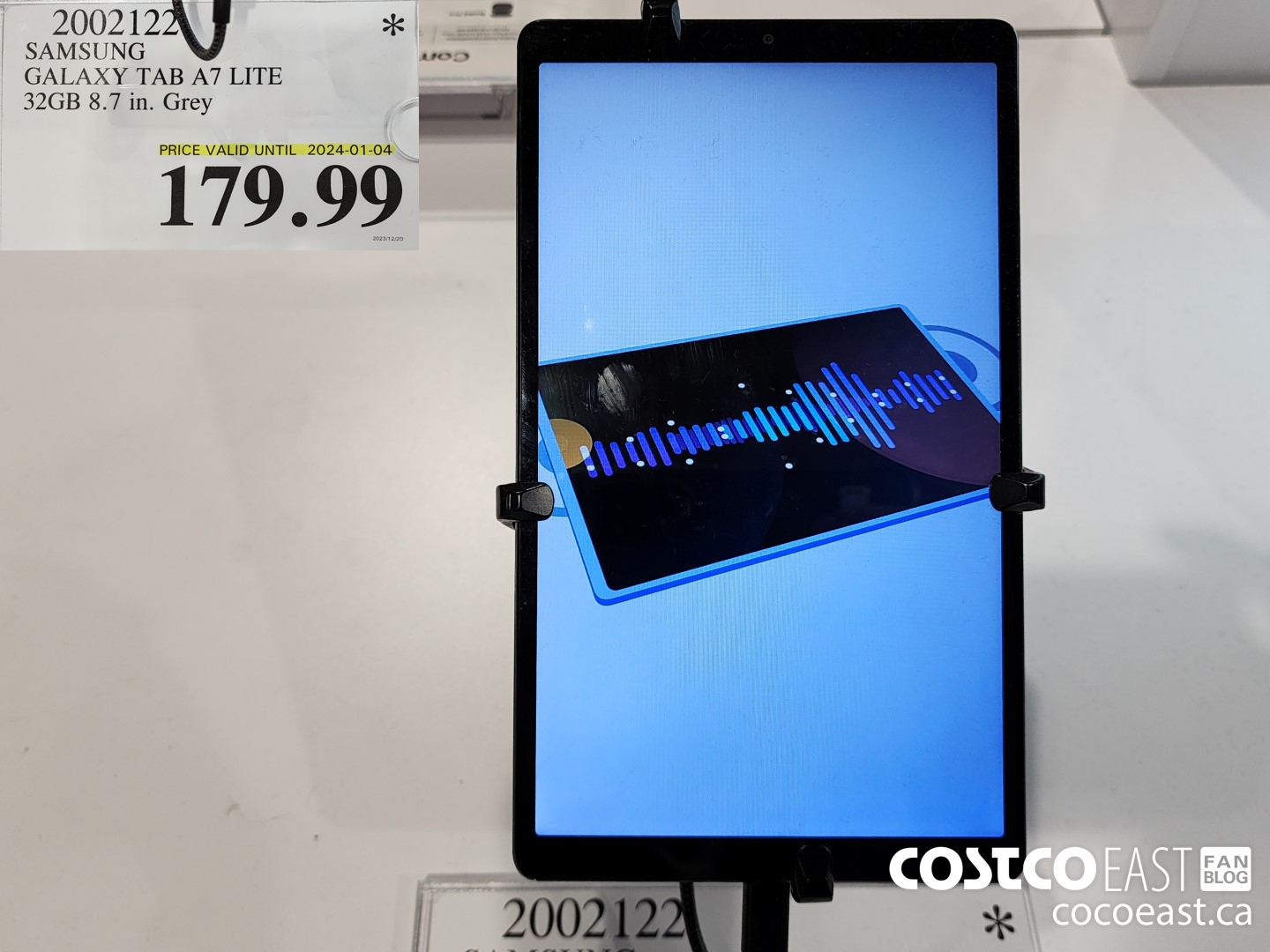 2002122 SAMSUNG GALAXY TAB A7 LITE 32 GB 8.7 IN. GREY $179.99