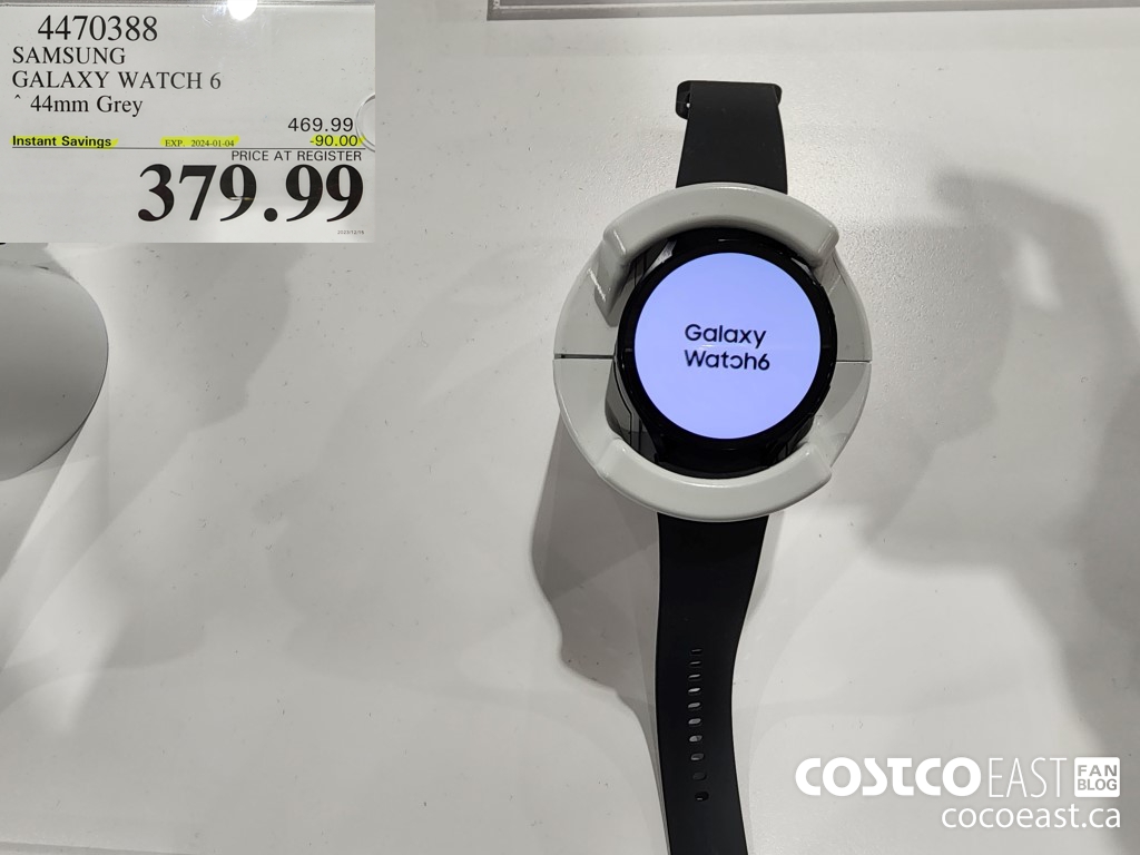 4470388 SAMSUNG GALAXY WATCH 6 44mm Grey ($90.00 INSTANT SAVINGS EXPIRES ON 2023-01-04) $379.99