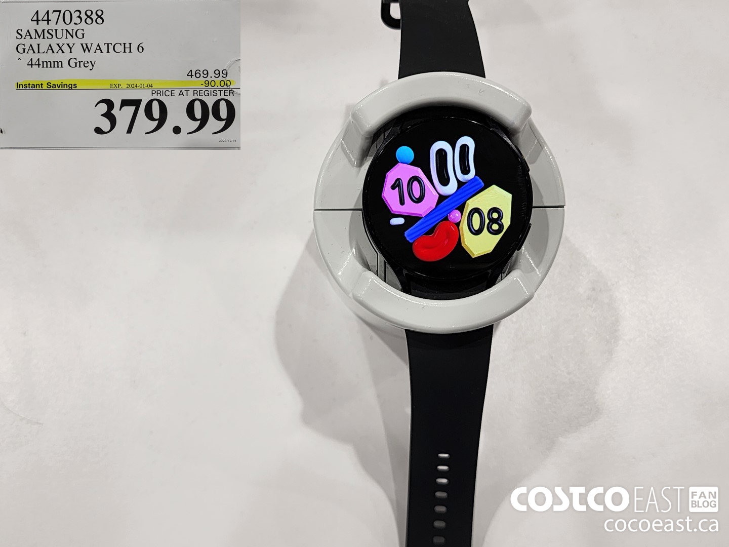 4470388 SAMSUNG GALAXY WATCH 6 44mm Grey ($90.00 INSTANT SAVINGS EXPIRES ON 2024-01-04) $379.99