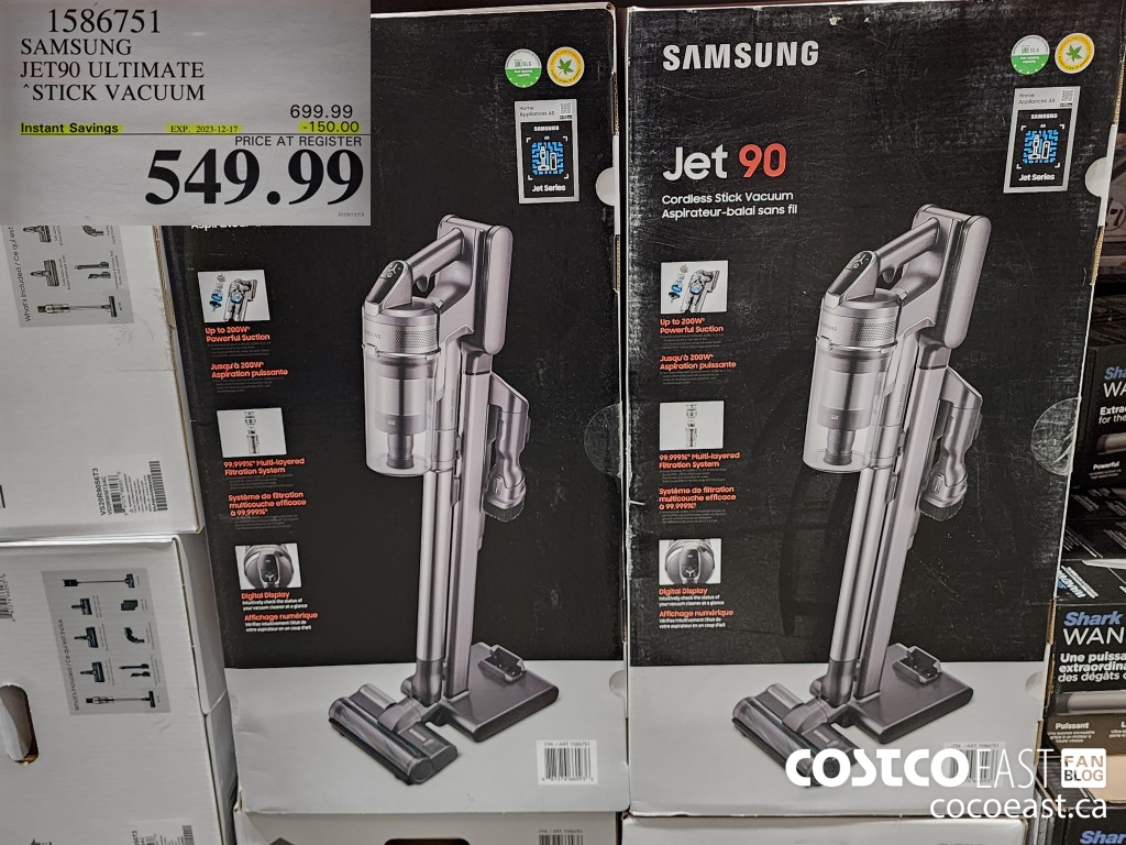1586751 SAMSUNG JET90 ULTIMATE STICK VACUUM ($150.00 INSTANT SAVINGS EXPIRES ON 2023-12-17) $549.99