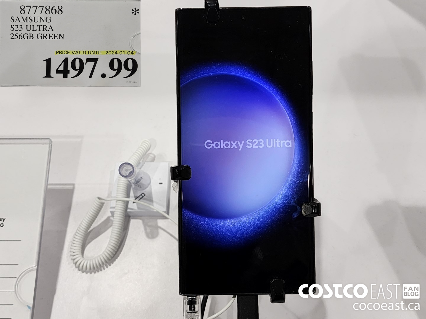 8777868 SAMSUNG S23 ULTRA 256GB GREEN $1497.99