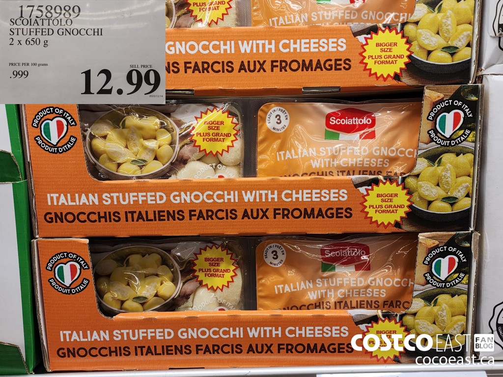 1758989 SCOIATTOLO STUFFED GNOCCHI 2 x 650 g $12.99