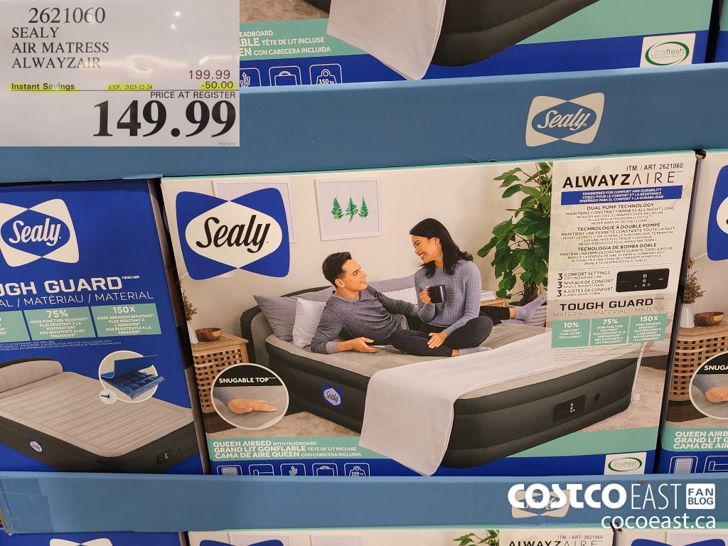 2621060 SEALY AIR MATRESS ALWAYZAIR ($50.00 INSTANT SAVINGS EXPIRES ON 2023-12-24) $149.99