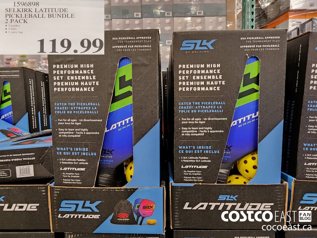 1596898 SELKIRK LATITUDE PICKLEBALL BUNDLE 2 PACK $129.99