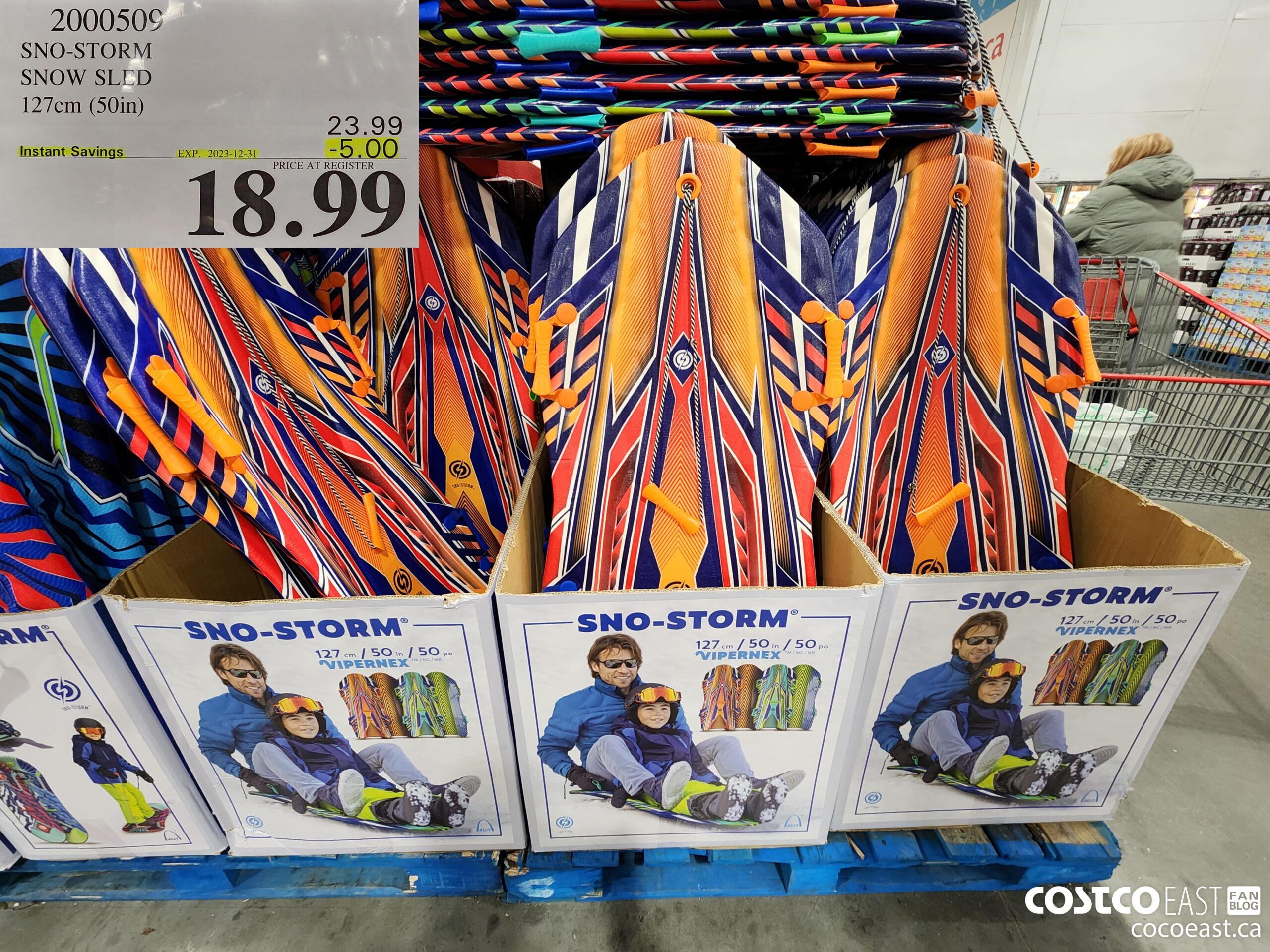 2000509 SNO-STORM SNOW SLED 127 (50IN) ($5.00 INSTANT SAVINGS EXPIRES ON 2023-12-31) $18.99