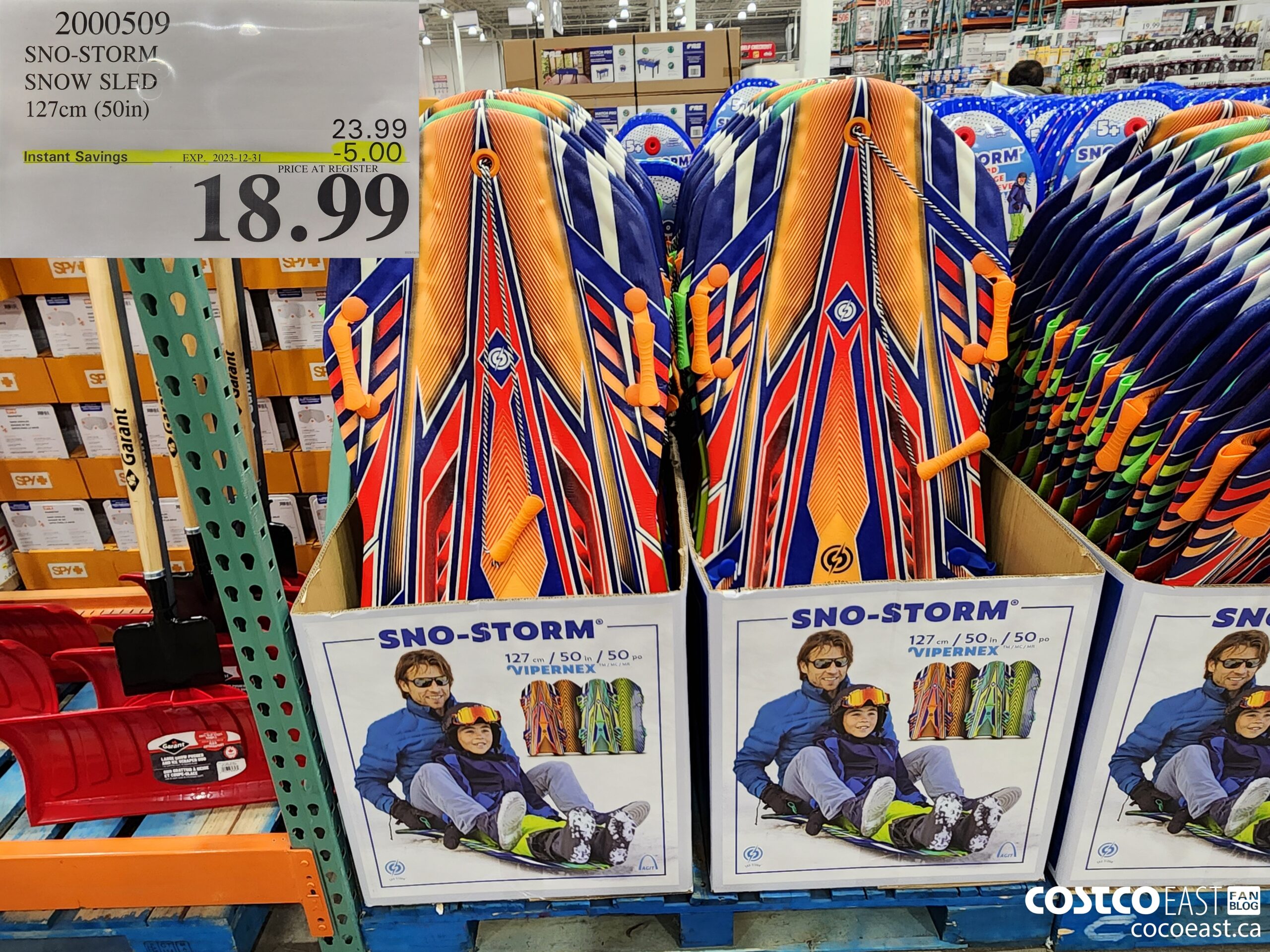 2000509 SNO-STORM SNOW SLED 127 (50IN) ($5.00 INSTANT SAVINGS EXPIRES ON 2023-12-31) $18.99