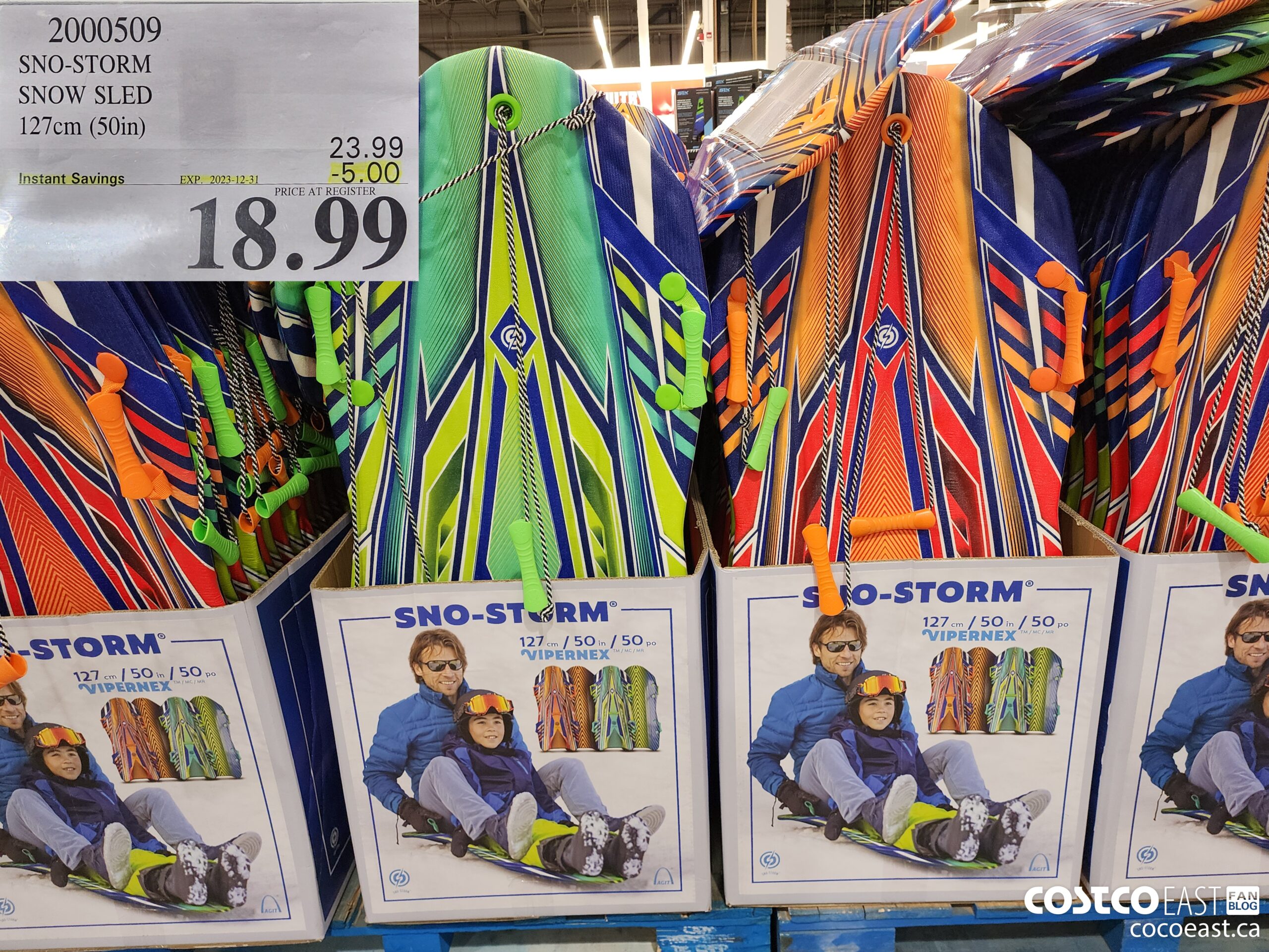 2000509 SNO-STORM SNOW SLED 127 (50IN) ($5.00 INSTANT SAVINGS EXPIRES ON 2023-12-31) $18.99