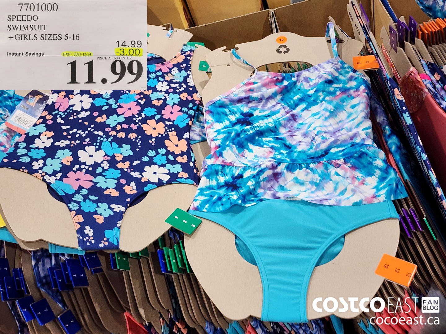 7701000 SPEEDO SWIMSUIT +GIRLS SIZES 5-16 ($3.00 INSTANT SAVINGS EXPIRES ON 2023-12-24) $11.99