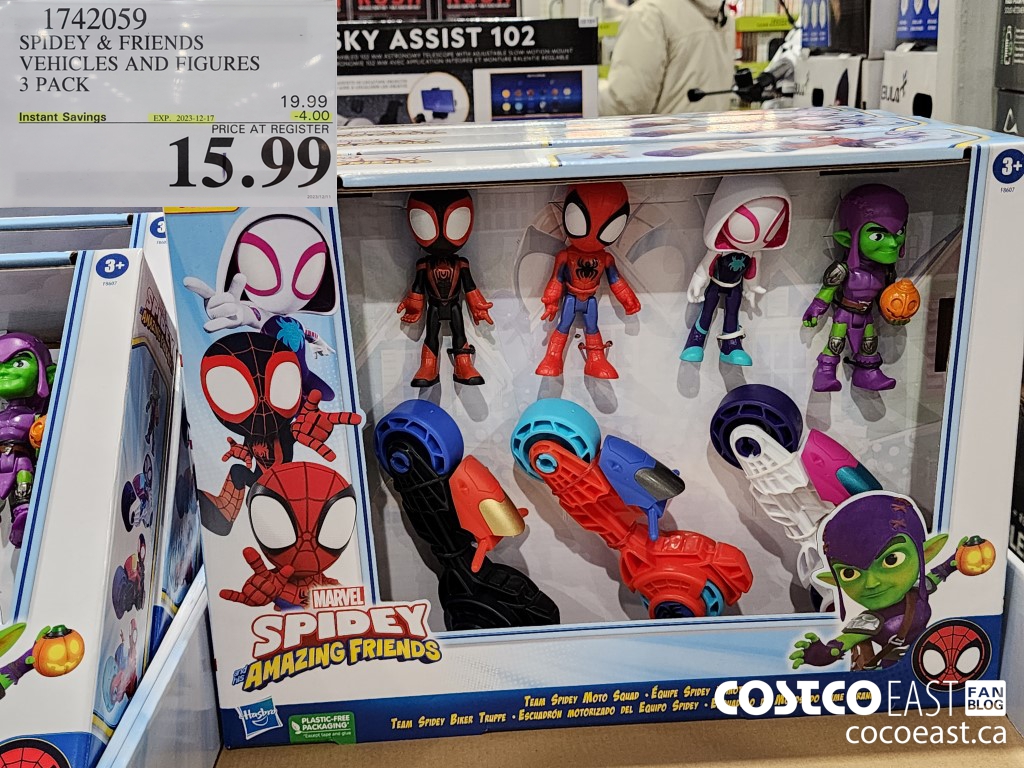 1742059 SPIDEY & FRIENDS VEHICLES AND FIGURES 3 PACK ($4.00 INSTANT SAVINGS EXPIRES ON 2023-12-17) $15.99