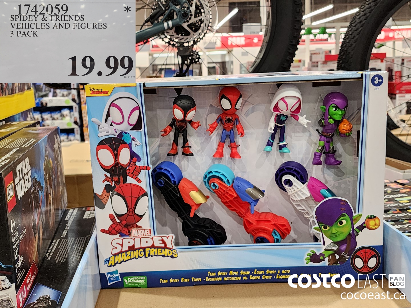 1742059 SPIDEY & FRIENDS VEHICLES AND FIGURES 3 PACK $19.99