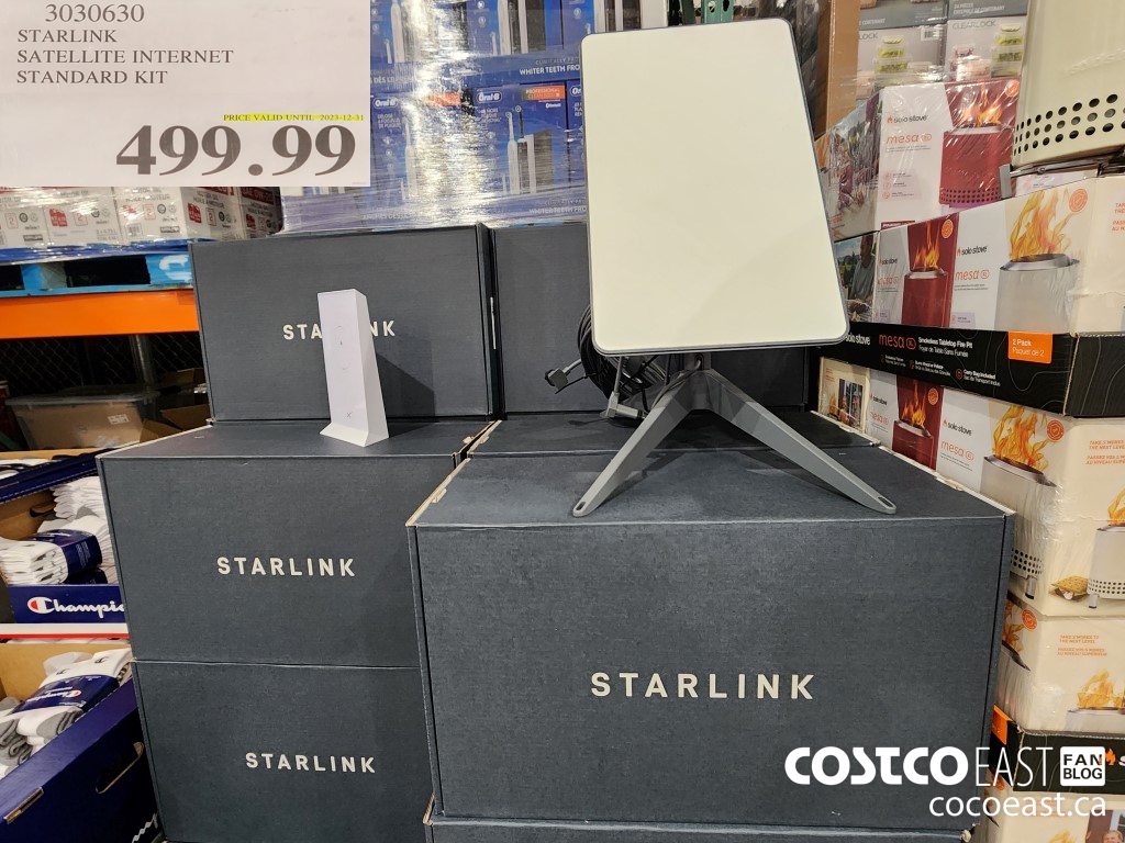 3030630 STARLINK SATELLITE INTERNET STANDARD KIT $499.99