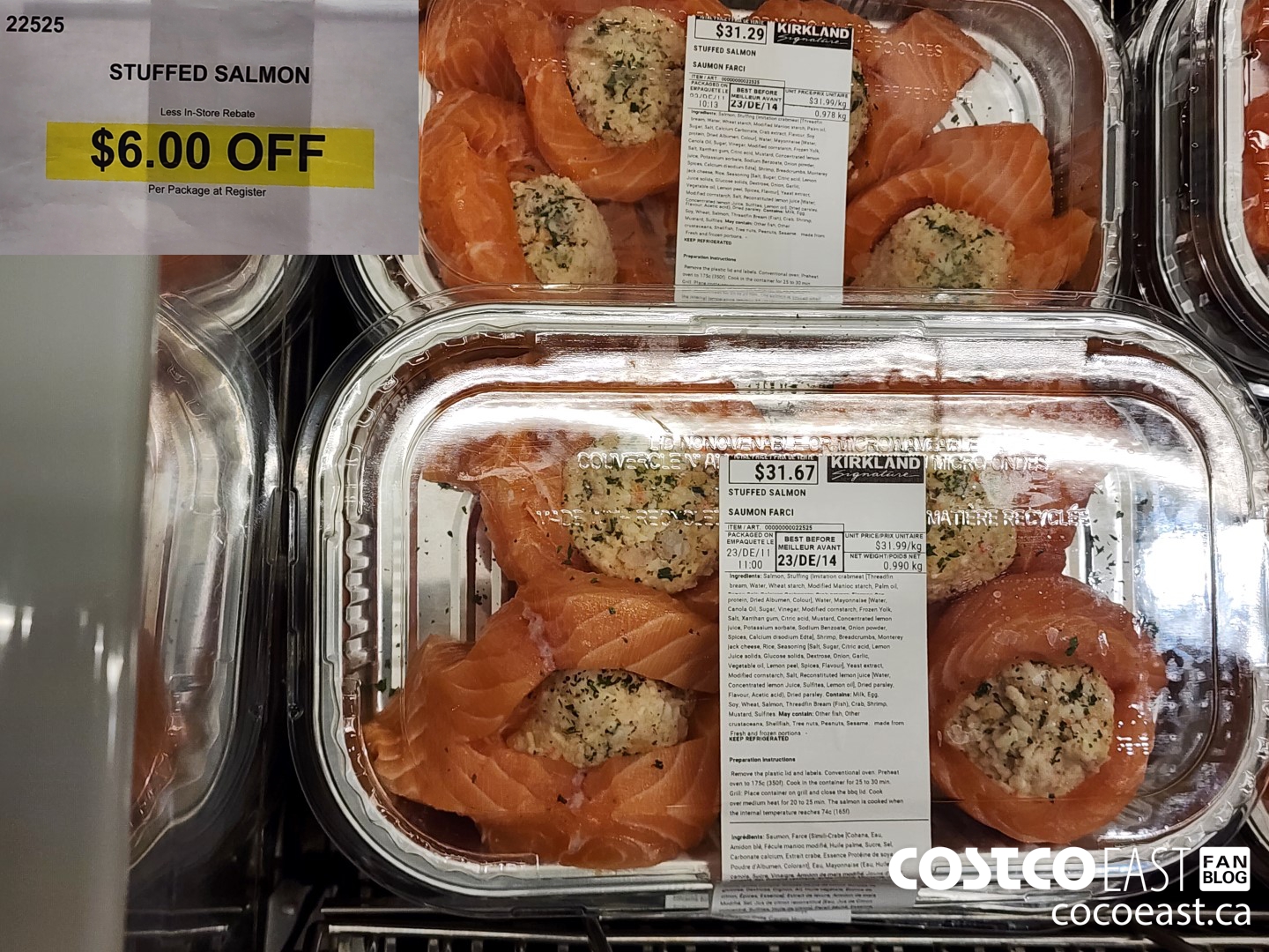 22525 STUFFED SALMON ($6.00 INSTANT SAVINGS)