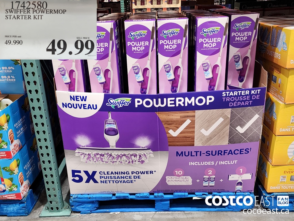 1742580 SWIFFER POWERMOP STARTER KIT $49.99