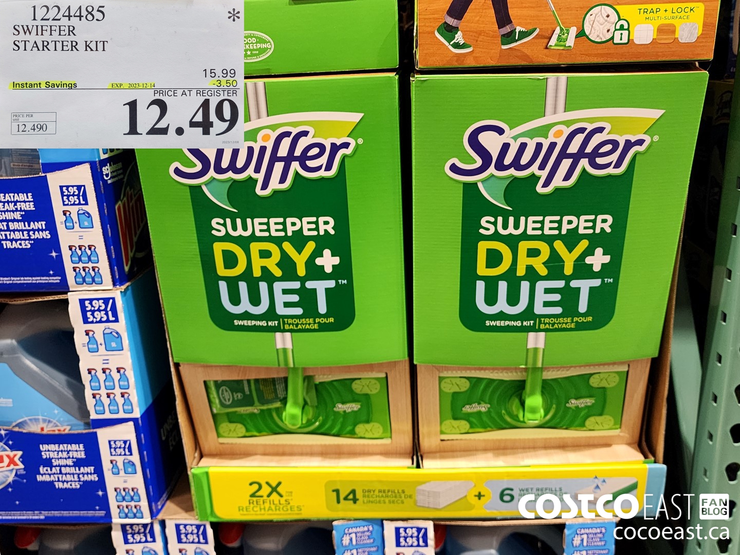 1224485 SWIFFER STARTER KIT ($3.50 INSTANT SAVINGS EXPIRES ON 2023-12-14) $12.49