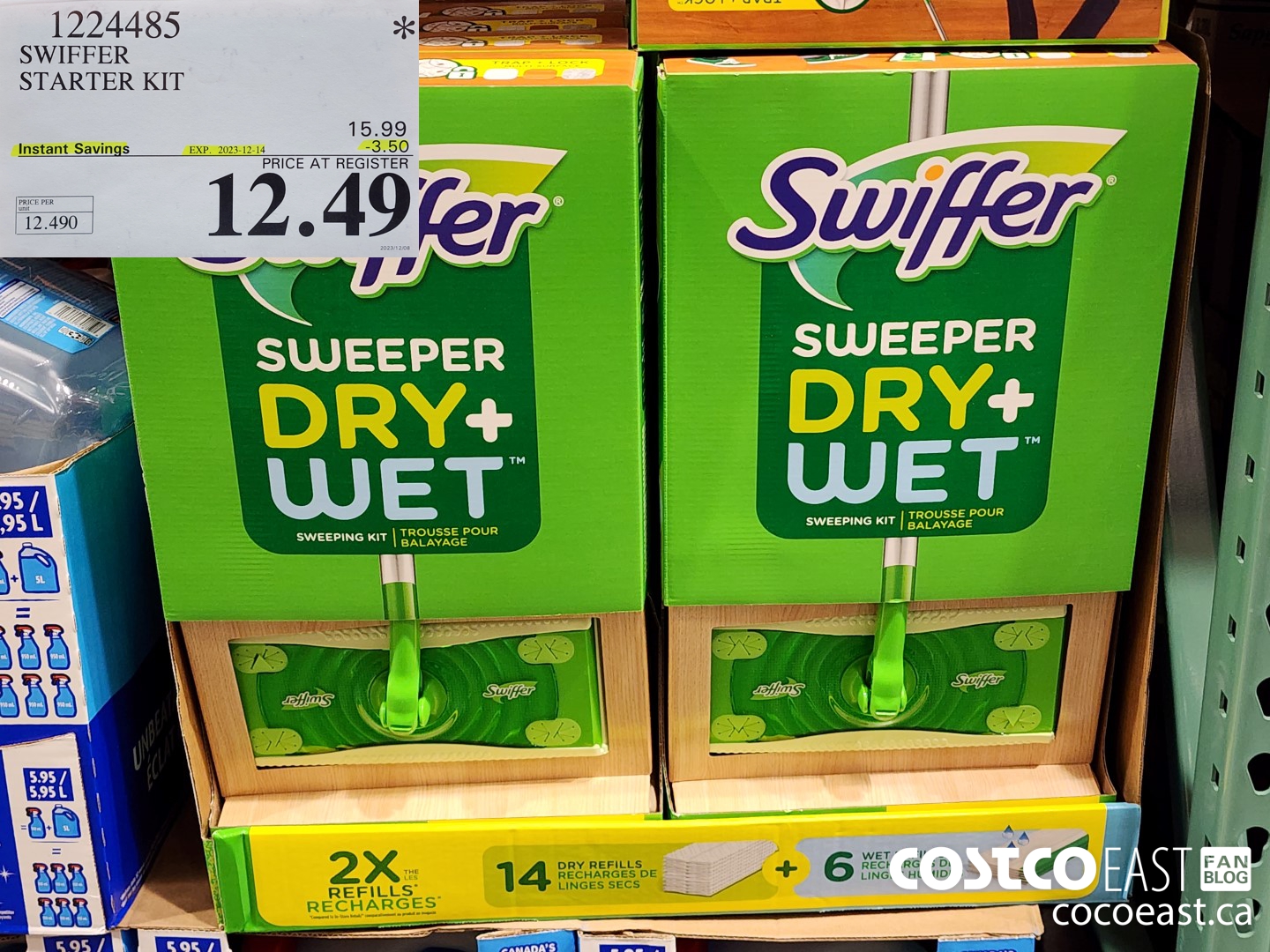 1224485 SWIFFER STARTER KIT ($3.50 INSTANT SAVINGS EXPIRES ON 2023-12-14) $12.49