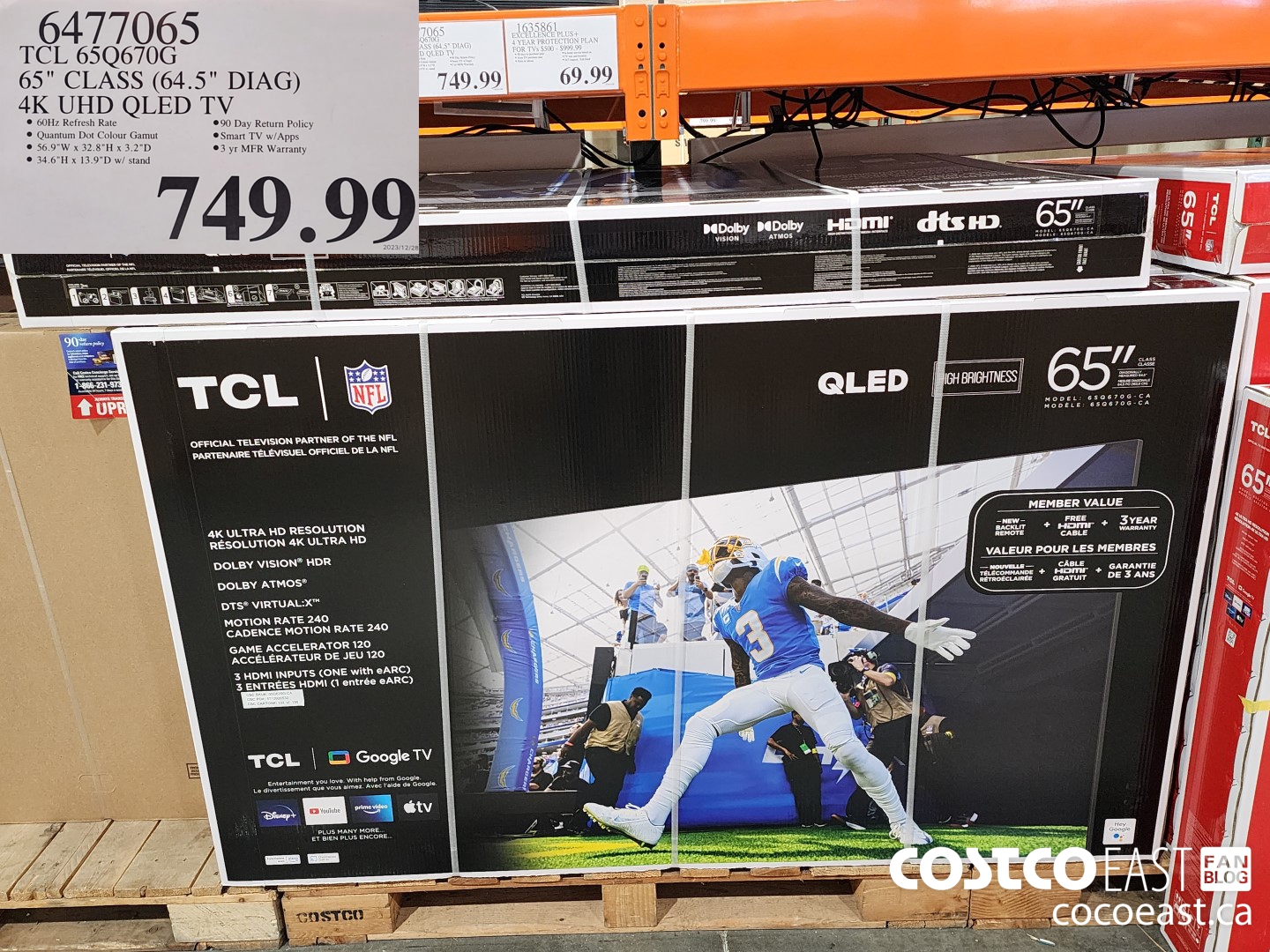 6477065 TCL 65Q670G 65