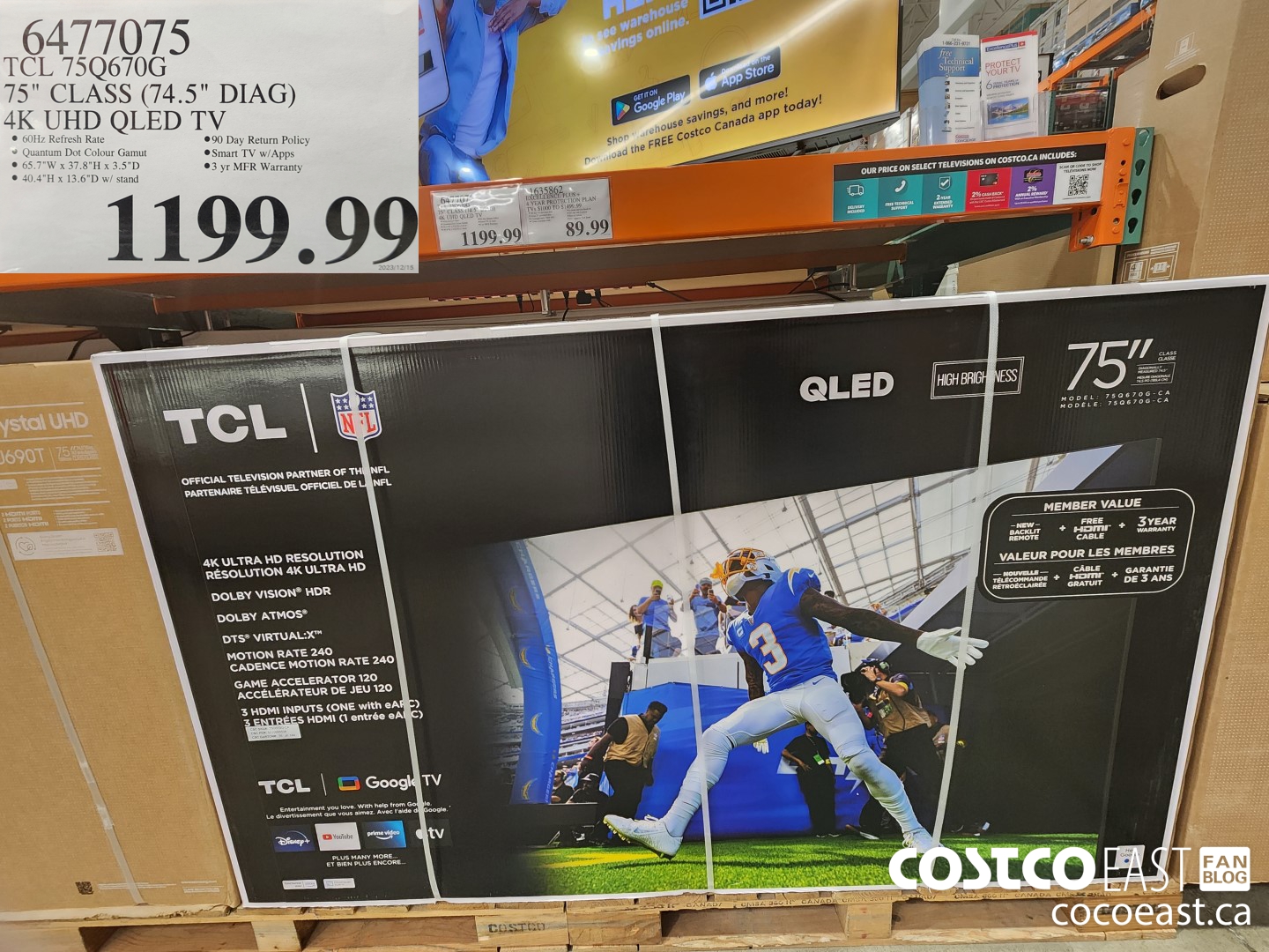 6477075 TCL 75Q670G 75