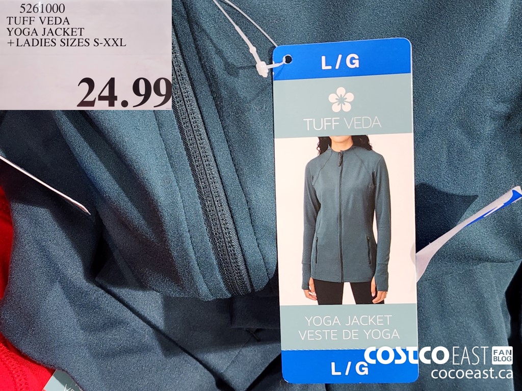 5261000 TUFF VEDA YOGA JACKET + LADIES SIZES S-XXL $24.99