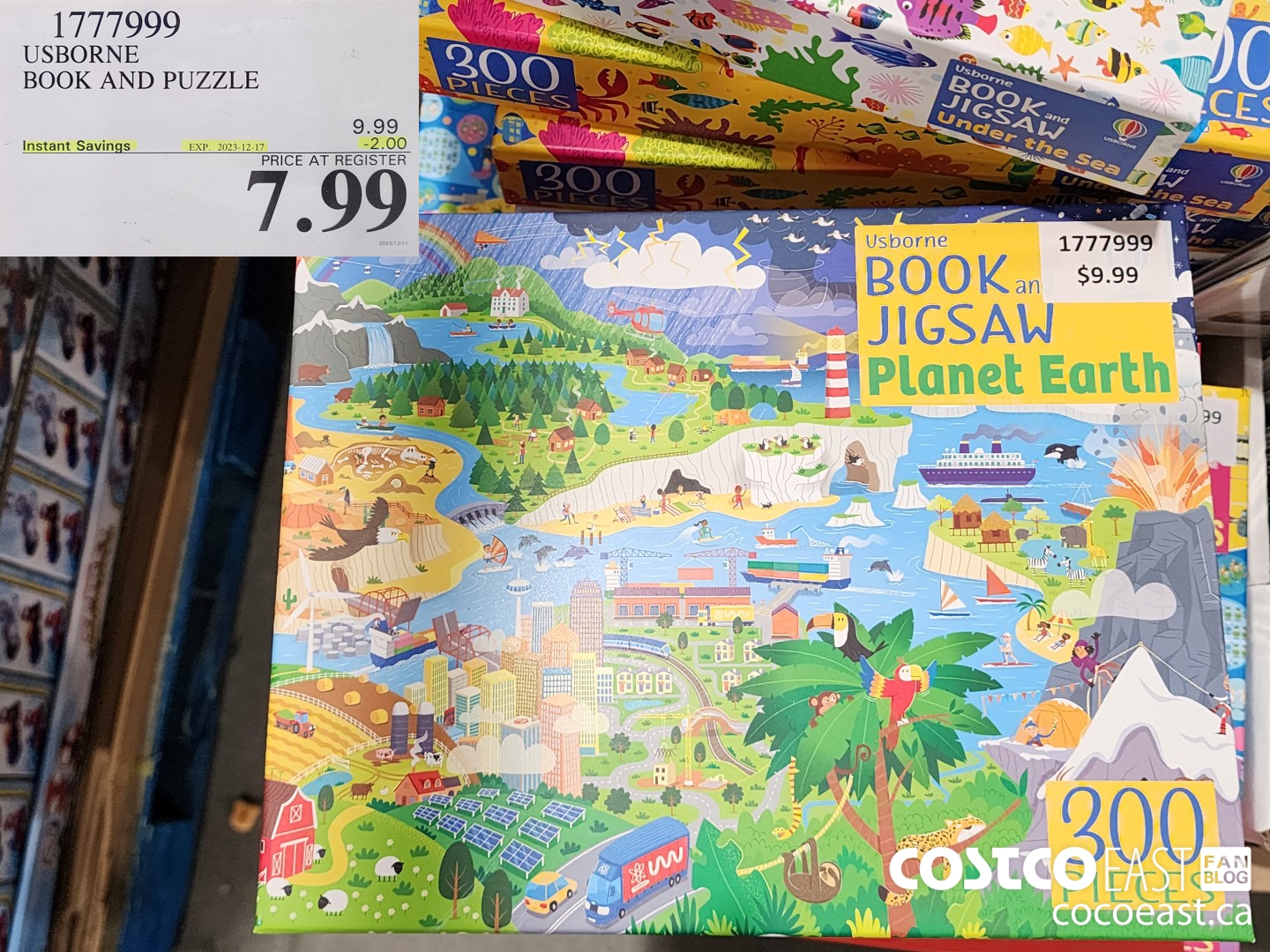 1777999 USBORNE BOOK AND PUZZLE ($2.00 INSTANT SAVINGS EXPIRES ON 2023-12-17) $7.99