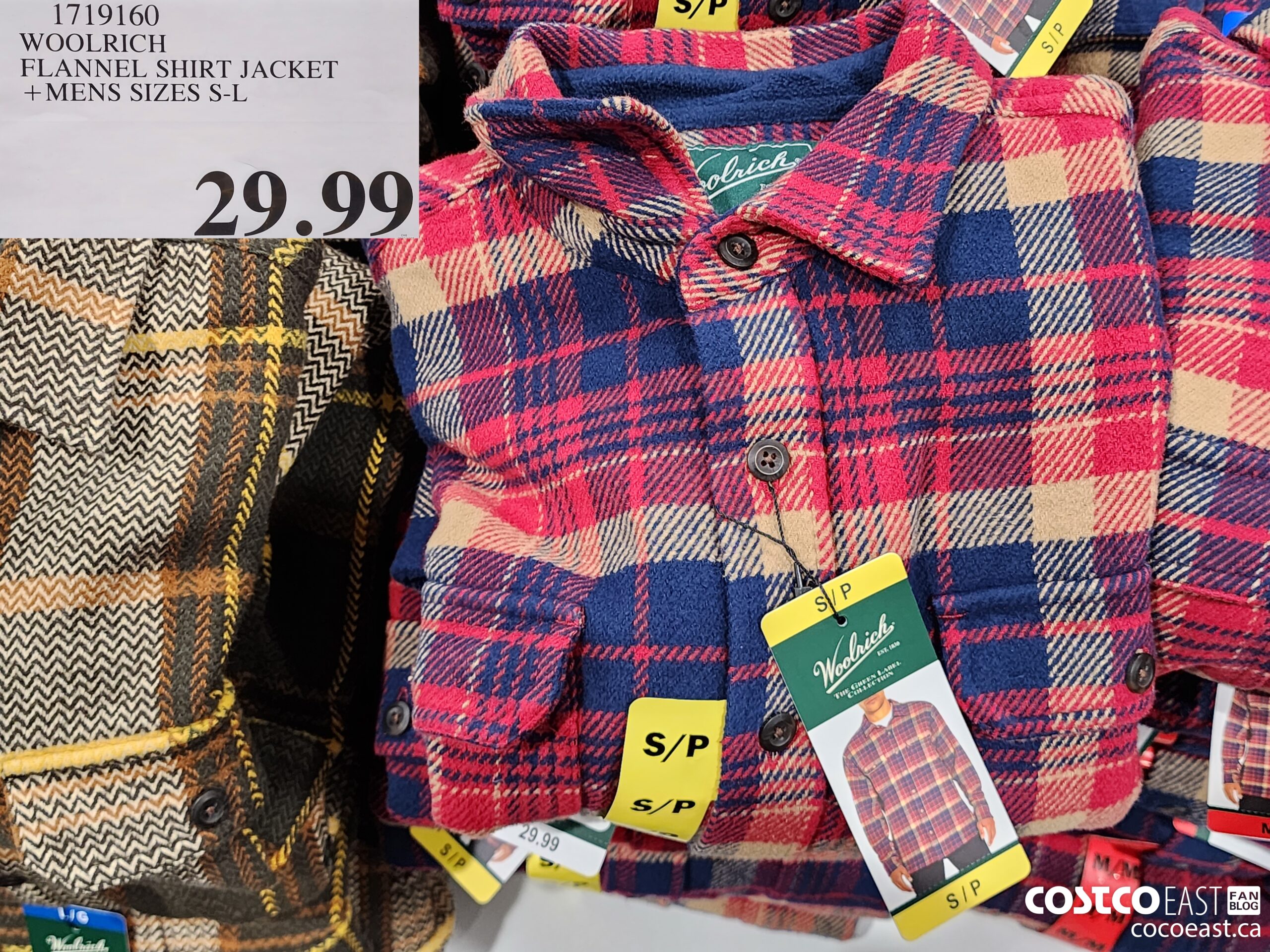 1719160 WOOLRICH FLANNEL SHIRT JACKET +MENS SIZES S-XXL $29.99