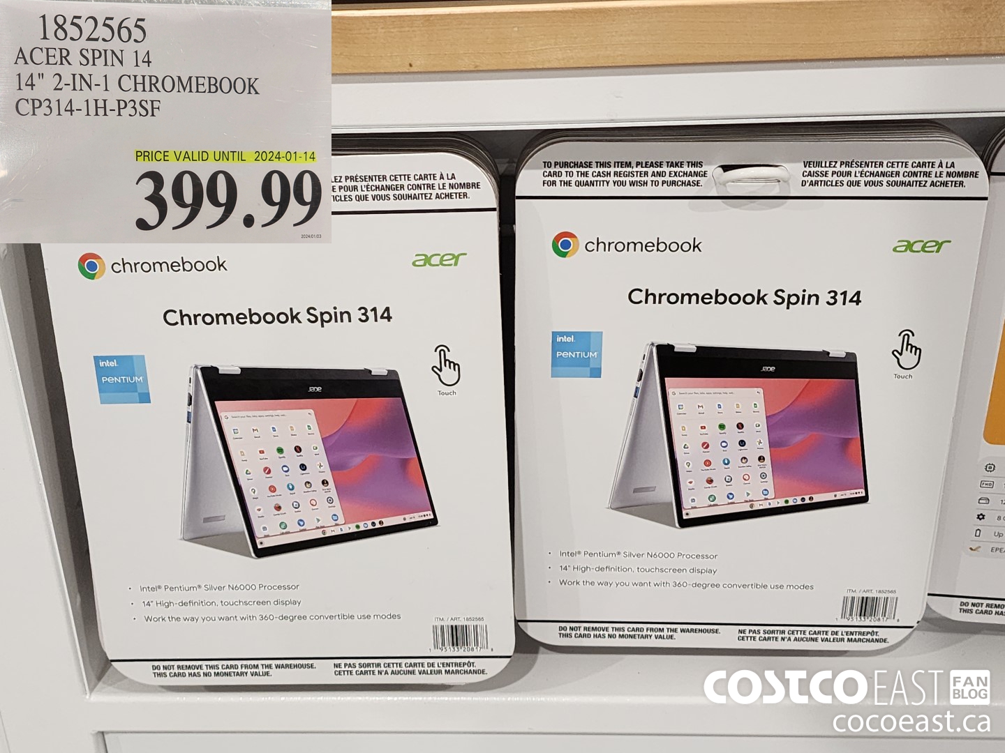 1852565 ACER SPIN 14