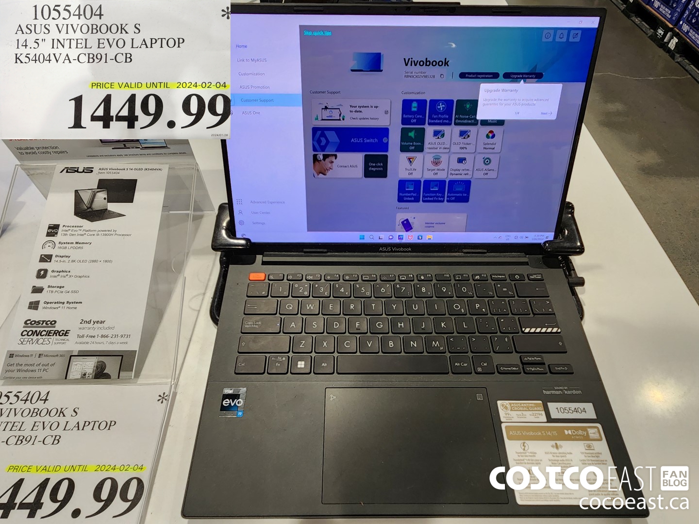 1055404 ASUS VIVOBOOK S 14.5