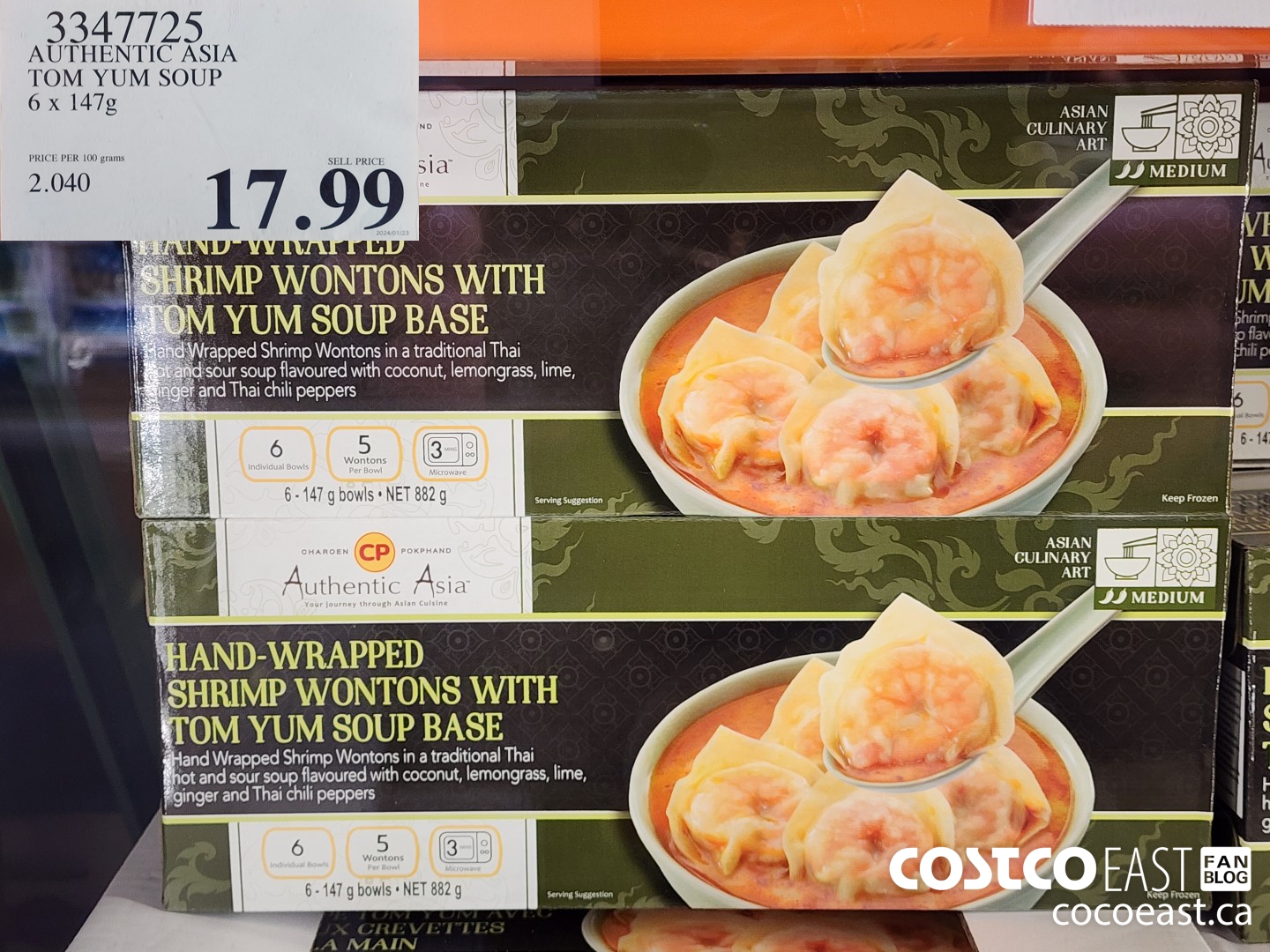 3347725 AUTHENTIC ASIA TOM YUM SOUP 6 x 147g $17.99